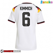 Ženske Nogometnih dresov Nemčija Joshua Kimmich #6 Domači SP 2026 Kratki rokavi